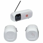 Prijenosni radio JBL Tuner 2, Bluetooth, vodootporan, bijeli JBLTUNER2WHT