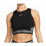 Ženska majica bez rukava Nike Pro Dri-Fit Cropped Training Tank Top - black/iron grey/white/white