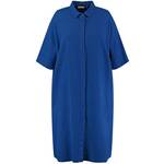 SAMOON Košulja haljina plava