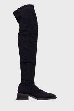 Vagabond - Čizme Blanca - crna. Čizme iz kolekcije Vagabond. Model izrađen od tekstilnog materijala.