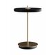 Led stolna lampa Umage Asteria Move - crna. Stolna LED lampa iz kolekcije Umage. Model izrađen od sintetičkog materijala i čelika.