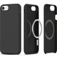 Tech-Protect Silicone MagSafe Apple iPhone SE 2022/SE 2020/8/7 Black