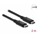 Kabel DELOCK, USB4 data 20 Gbps 2m 86980