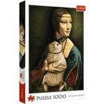 Dama sa mačkom puzzle od 1000kom - Trefl