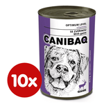 Dibaq hrana za pse CANIBAQ Classic divljač, 10x415 g