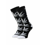 Visoke unisex čarape HUF Essentials Plantlife Sock SK00298 r.OS Black
