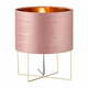 Ružičasta stolna lampa Fischer &amp; Honsel Aura, visina 43 cm