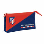 Trostruka pernica Atlético Madrid Plava Crvena 22 x 12 x 3 cm