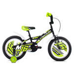 CAPRIOLO MUSTANG 16 BLACK-LIME - unisize