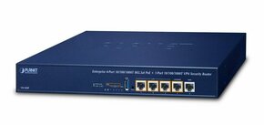 PLANET Enterprise 4-Port žični usmjerivač Gigabit Ethernet Plavo