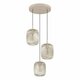 EGLO 900687 | Romazzina Eglo visilice svjetiljka 3x E27 boja pijeska