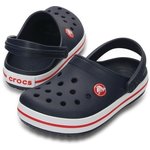 Crocs Kids' Crocband Clog Navy/Red 27-28