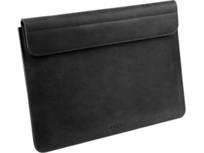 FIXED Oxford Leather case for MacBook Pro 16" (2019) crno