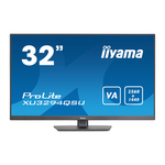 Iiyama ProLite XU3294QSU-B1 monitor, VA, 31.5"/32", 16:9, 2560x1440, 75Hz, HDMI, Display port, VGA (D-Sub), USB