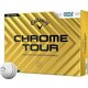 Callaway Chrome Tour White Golf Balls Triple Track