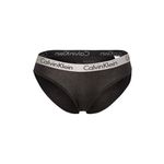 Calvin Klein Underwear Logo-Slip siva / crna