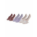 Set od 3 para ženskih niskih čarapa Vans Wm Classic Marled Canoodles VN0A49Z8ZB21 r. 36 Chalk Violet
