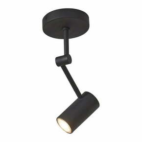 Crna stropna svjetiljka s metalnim sjenilom ø 6 cm Montreux – it's about RoMi