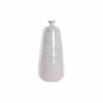 Vase DKD Home Decor Ceramic Light Pink Bicoloured 15 x 15 x 32 cm Modern