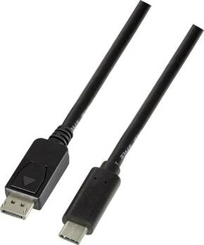 LogiLink USB-C™ / DisplayPort adapterski kabel USB-C® utikač