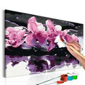 Slika za samostalno slikanje - Purple Orchid 60x40