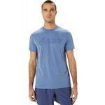 Muška majica Asics Logo Short Sleeve T-Shirt - denim blue/thunder blue
