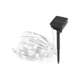 Emos LED nano lanac, solarni, srebrni kabel, hladno bijela, IP44, 12m