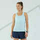Majica bez rukava za trčanje Kiprun Light ženska plava