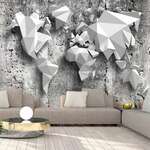 Samoljepljiva foto tapeta - World Map: Origami 392x280