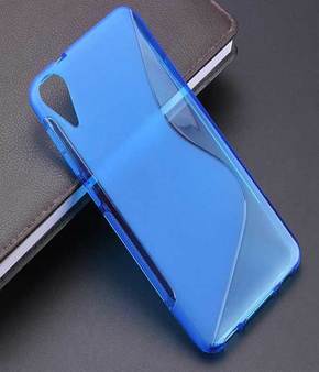 HTC Desire 825 plava silikonska maska