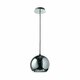 ITALUX FH5951BJ-200 CH | Regina-IT Italux visilice svjetiljka 1x E27 crni krom, prozirna