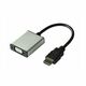 Adapter HDMI (M)/VGA (Ž)+Audio, 0.15m, Roline, 12.99.3119