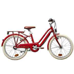 Gradski bicikl Elops 900 20" za djecu 6-9 godina crveni