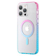 Kingxbar PQY Ice Crystal MagSafe Apple iPhone 14 Plus / 15 Plus pink-blue