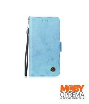 Samsung Note 9 plava luxury torbica