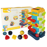 Balls slide Educational Block Sorter with a piano