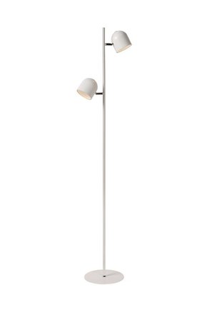 LUCIDE 03703/10/31 | Skanska Lucide podna svjetiljka 141cm sa prekidačem na kablu elementi koji se mogu okretati 2x LED 450lm 3000K bijelo