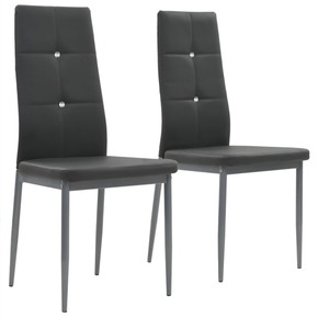 VidaXL Blagovaonske stolice 2 kom od umjetne kože 43 x 43