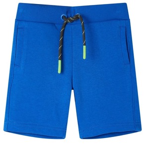 VidaXL Dječje kratke hlače s vezicom plave 140