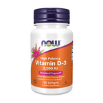 Vitamin D3 NOW, 50 µg / 2000 IU (120 kapsula)
