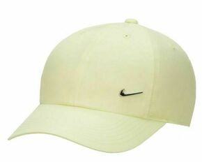 Kapa za tenis Nike Dri-Fit Club Unstructured Metal Swoosh Youth Cap - luminous green