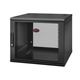 APC NetShelter WX 9U 600x600 Wall Mount Cabinet Black with swing handle APC-AR109SH6
