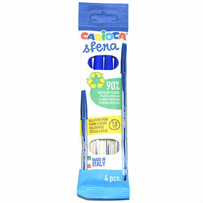 Carioca: Sfera plava kemijska olovka set od 4kom