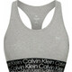 Sportski grudnjak Calvin Klein Low Support Sports Bra - heather grey