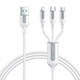 USB kabel Joyroom S-1T3066A15, 3 u 1, 66W/kabel 1,2m (bijeli)