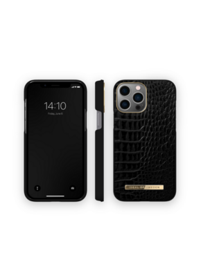 IDeal of Sweden Maskica AT - iPhone 13 Pro Max - Neo Noir Croco