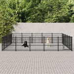 Vanjski kavez za pse čelični 23 52 m²