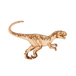 AtmoWood Drveni dinosaur III 6,5 x 10 cm