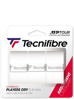 Gripovi Tecnifibre Players Dry 3P - white