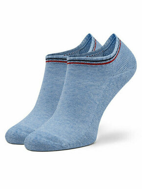 Set od 2 para unisex niskih čarapa Tommy Hilfiger 701228178 Light Blue Melange 004